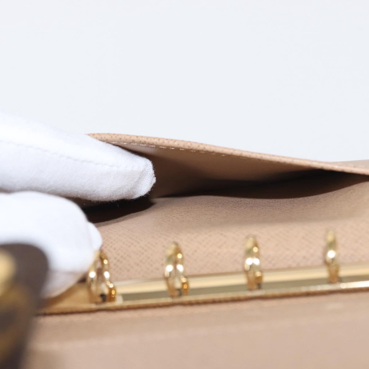 LOUIS VUITTON Monogram T&B Agenda PM Day Planner Cover R21039 LV Auth bs30842