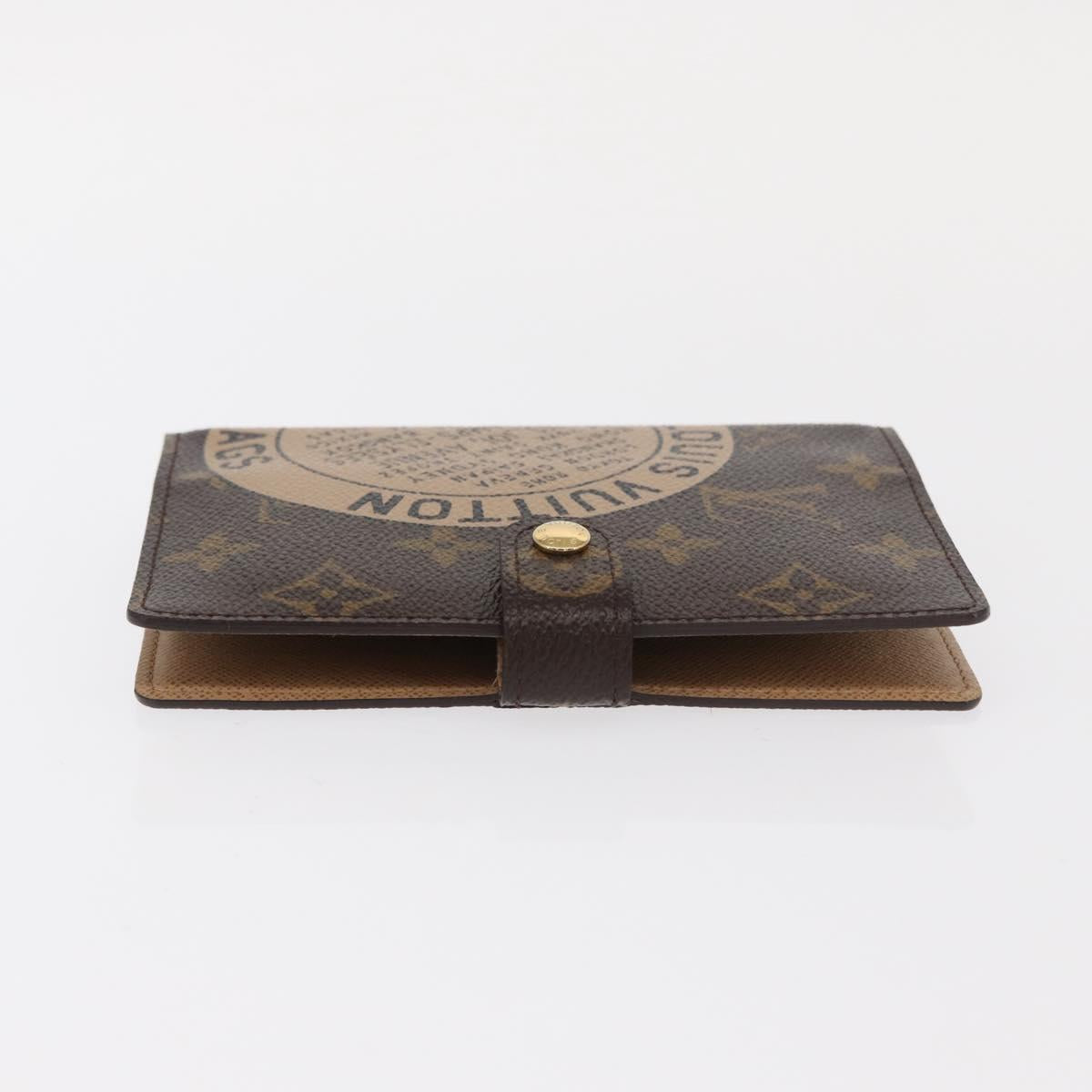LOUIS VUITTON Monogram T&B Agenda PM Day Planner Cover R21039 LV Auth bs30842