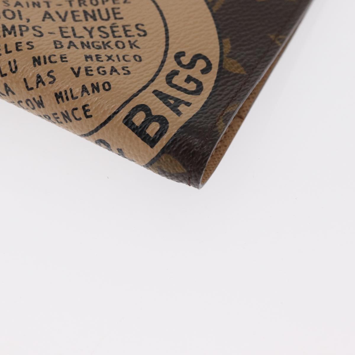 LOUIS VUITTON Monogram T&B Agenda PM Day Planner Cover R21039 LV Auth bs30842