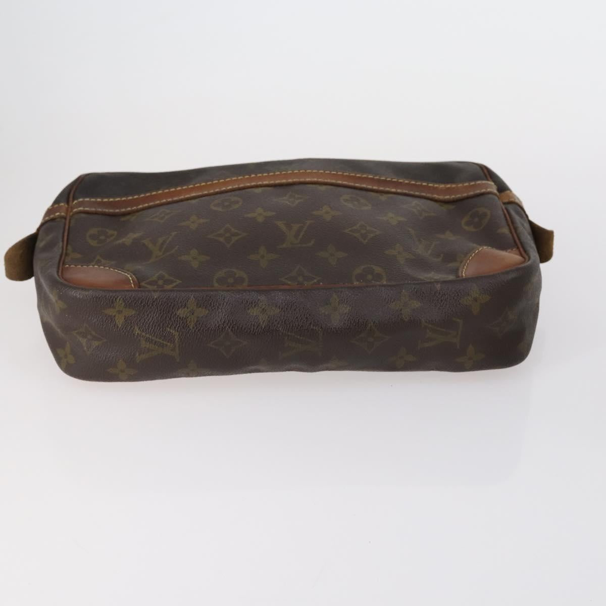 LOUIS VUITTON Monogram Clutch Bag 3 Set LV Auth bs30855