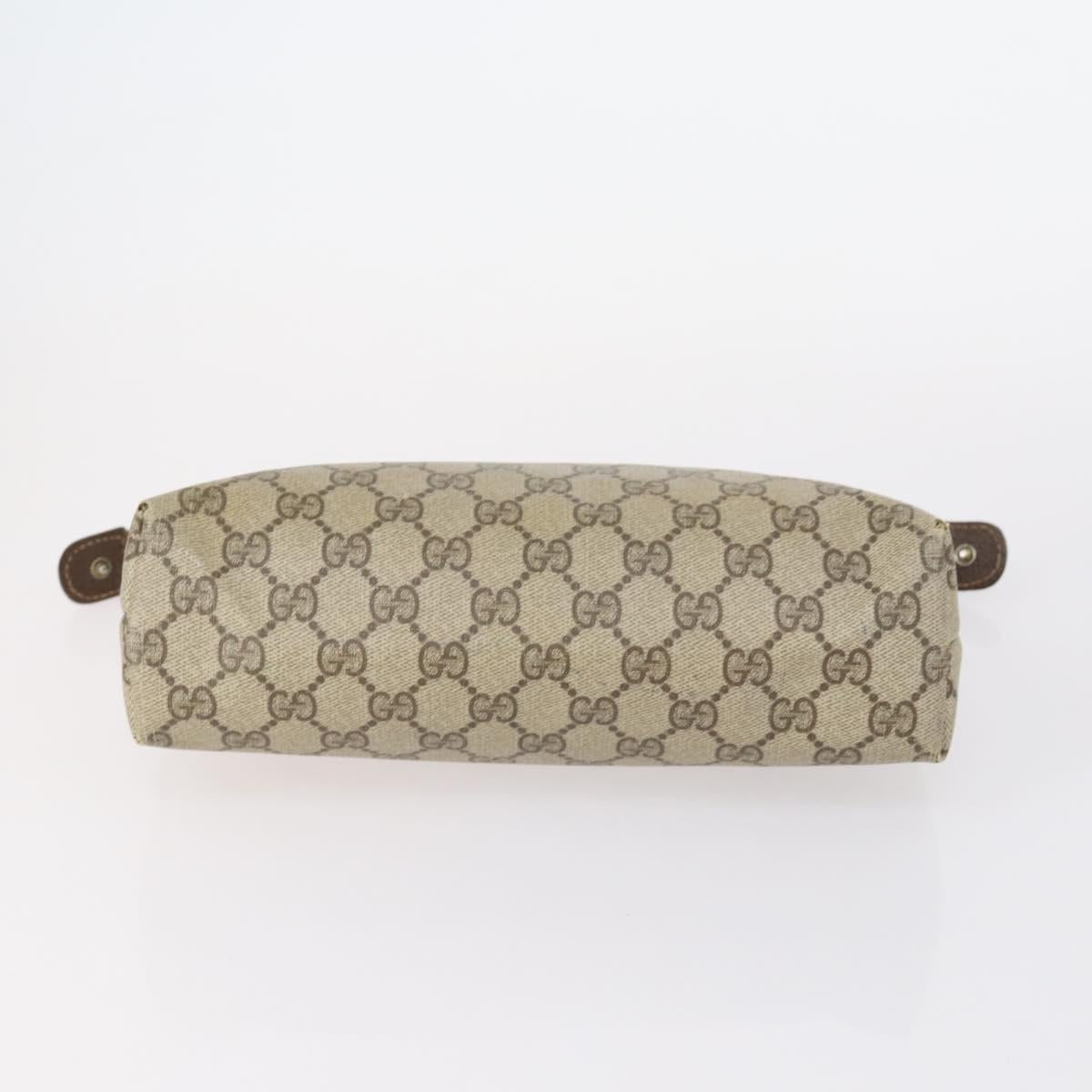 GUCCI GG Canvas Supreme Pouch 3 Set Pink Black beige Auth bs30861