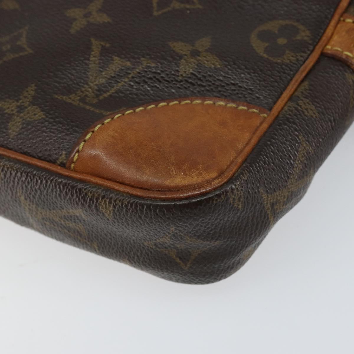 LOUIS VUITTON Monogram Marly Dragonne GM Clutch Bag M51825 LV Auth bs30864