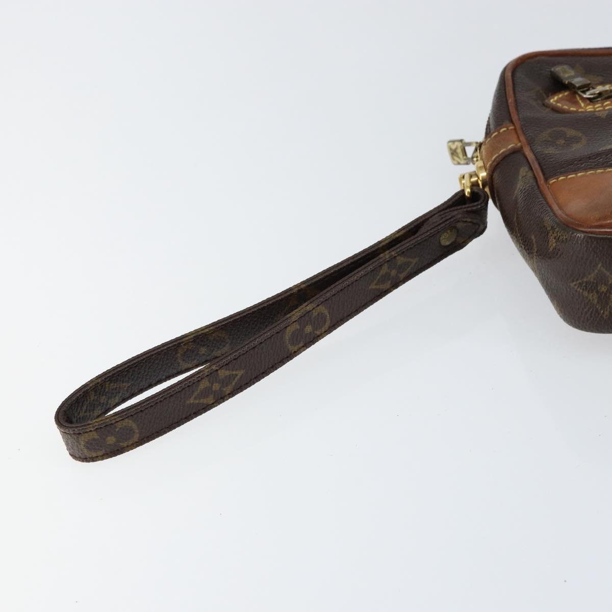 LOUIS VUITTON Monogram Marly Dragonne GM Clutch Bag M51825 LV Auth bs30864