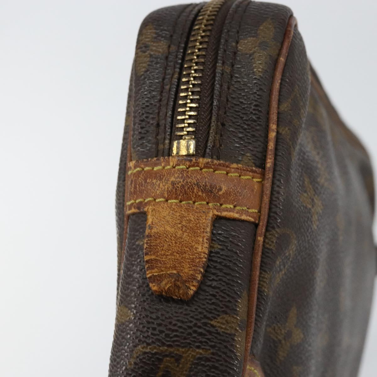 LOUIS VUITTON Monogram Marly Dragonne GM Clutch Bag M51825 LV Auth bs30865