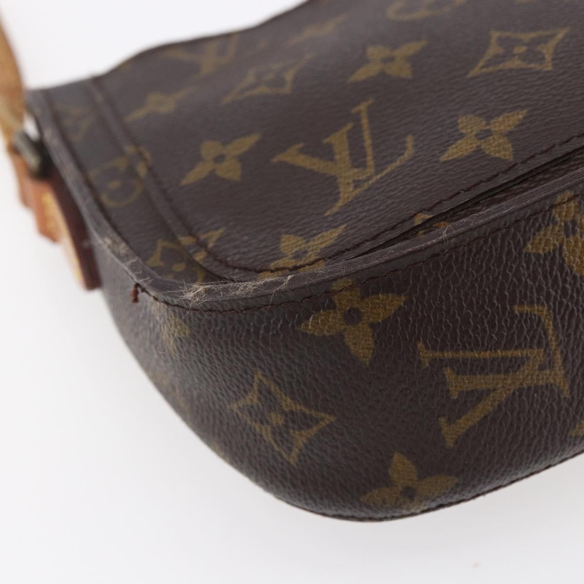 LOUIS VUITTON Monogram Saint Cloud PM Shoulder Bag M51244 LV Auth bs30870