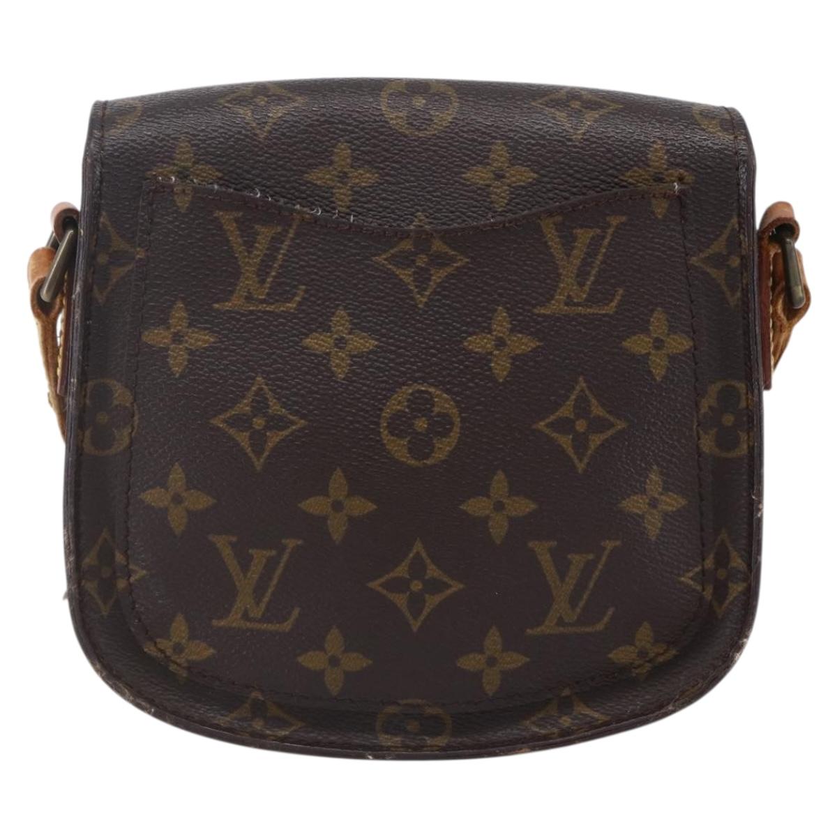 LOUIS VUITTON Monogram Saint Cloud PM Shoulder Bag M51244 LV Auth bs30870