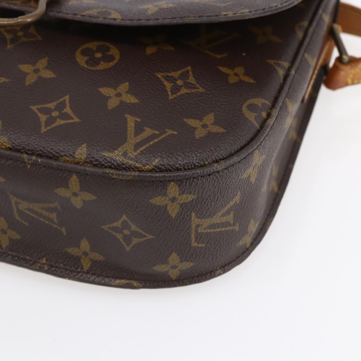 LOUIS VUITTON Monogram Saint Cloud GM Shoulder Bag M51242 LV Auth bs30871