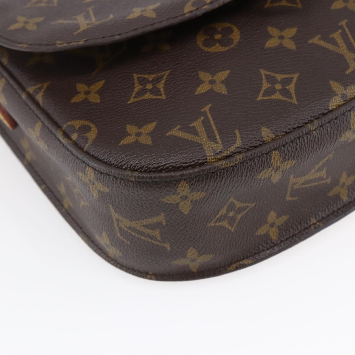 LOUIS VUITTON Monogram Saint Cloud GM Shoulder Bag M51242 LV Auth bs30871
