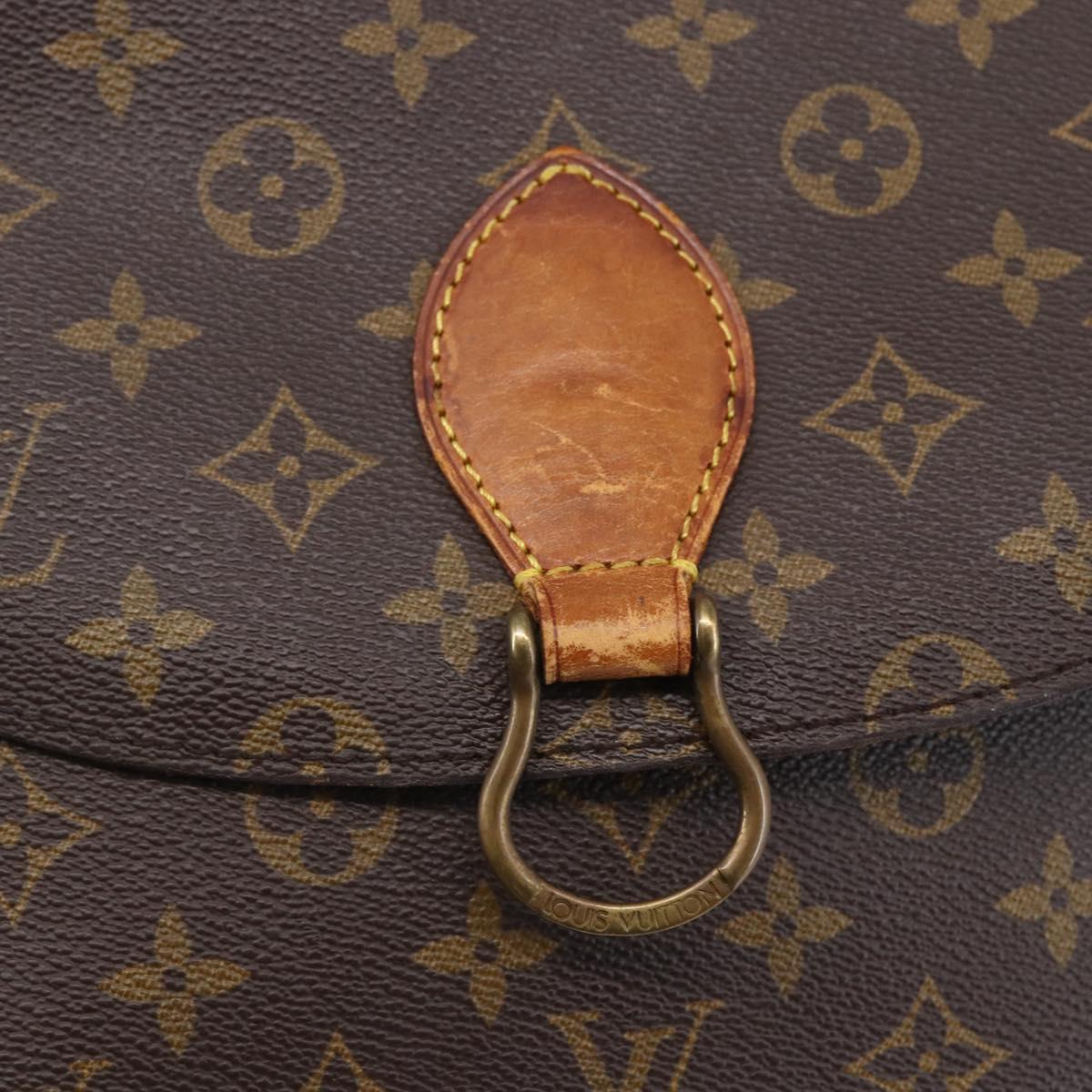 LOUIS VUITTON Monogram Saint Cloud GM Shoulder Bag M51242 LV Auth bs30871
