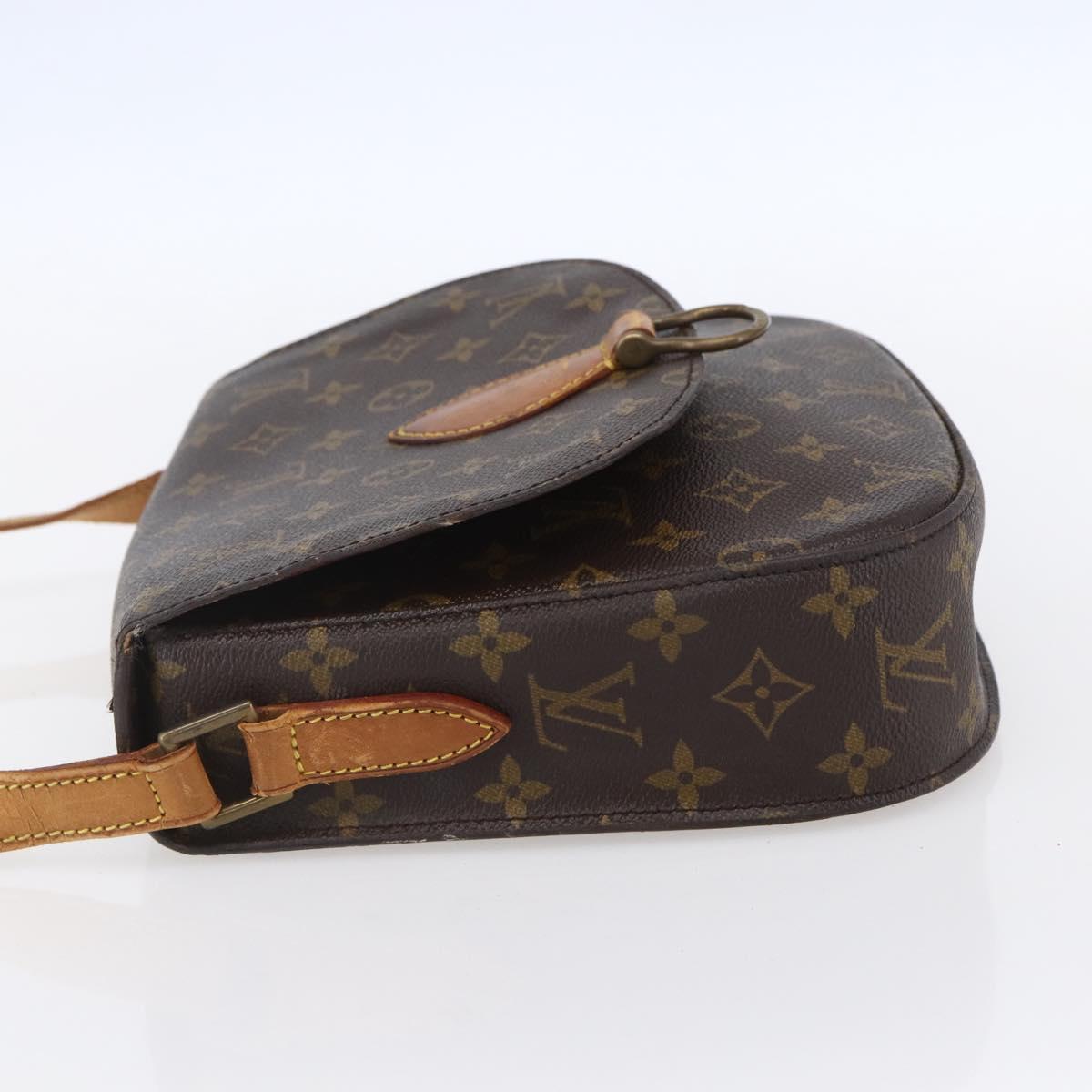 LOUIS VUITTON Monogram Saint Cloud GM Shoulder Bag M51242 LV Auth bs30871