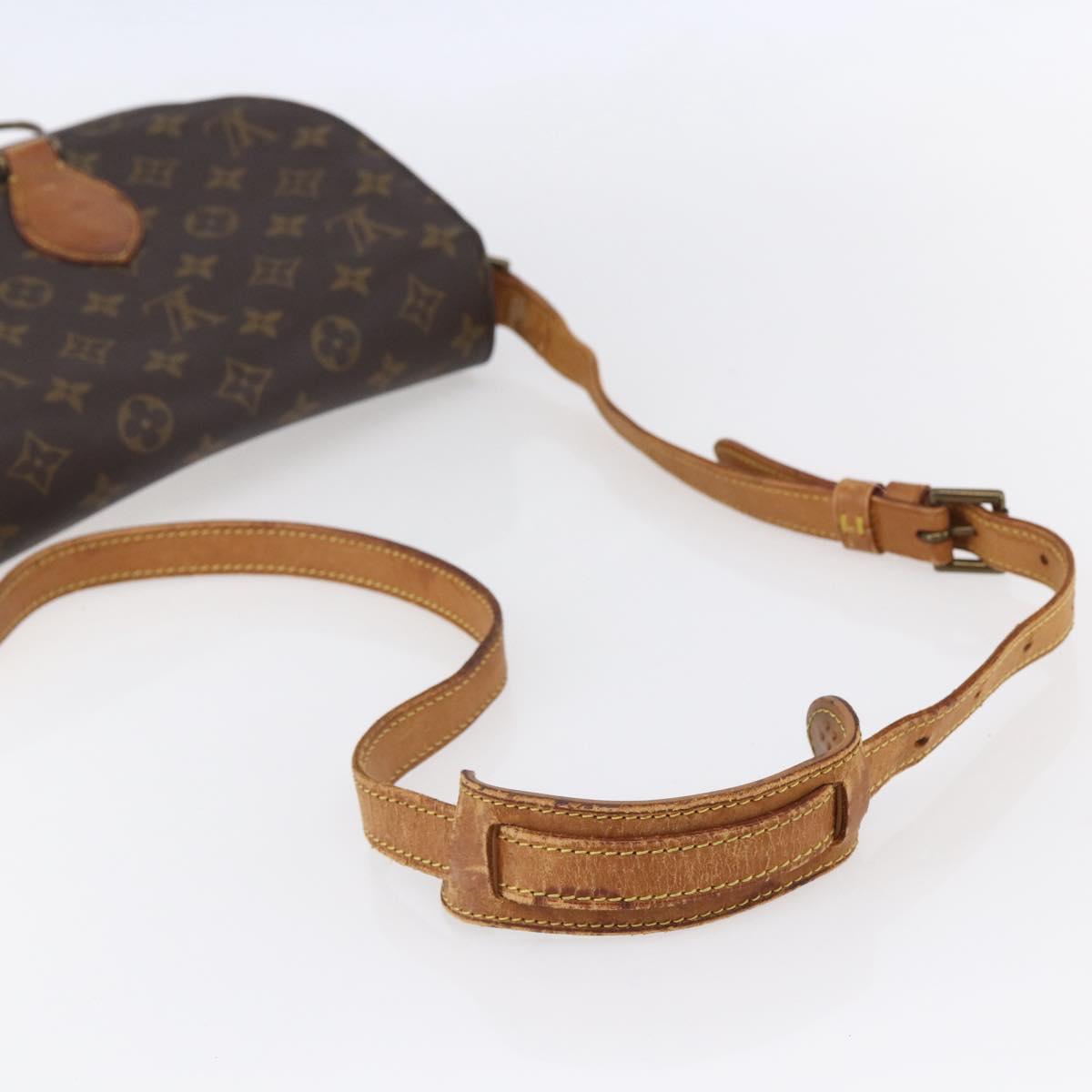 LOUIS VUITTON Monogram Saint Cloud GM Shoulder Bag M51242 LV Auth bs30871