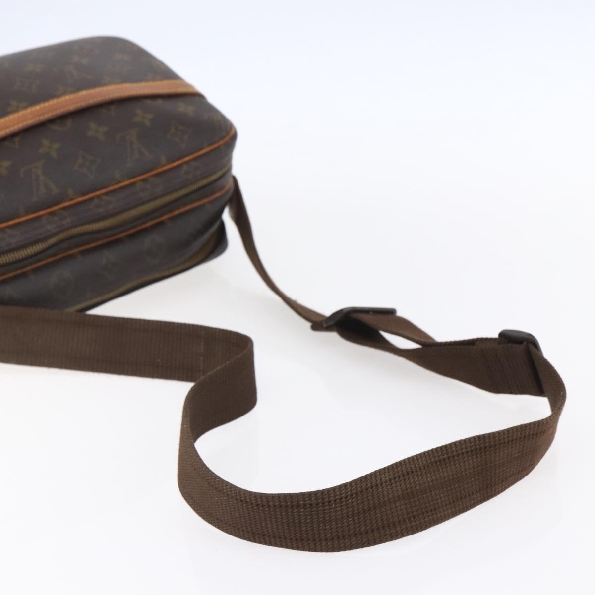 LOUIS VUITTON Monogram Reporter PM Shoulder Bag M45254 LV Auth bs30872