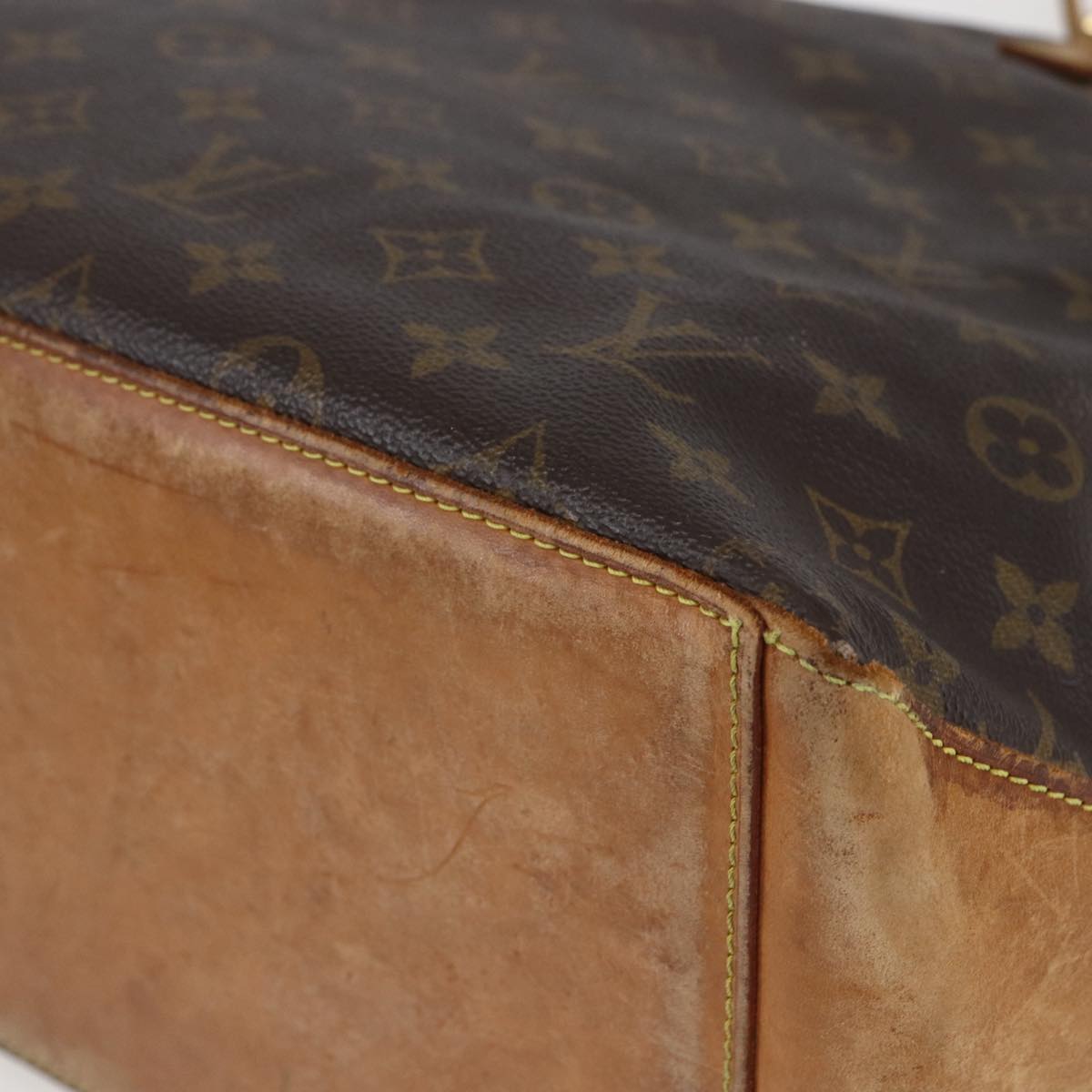 LOUIS VUITTON Monogram Cabas Mezzo Tote Bag M51151 LV Auth bs30879