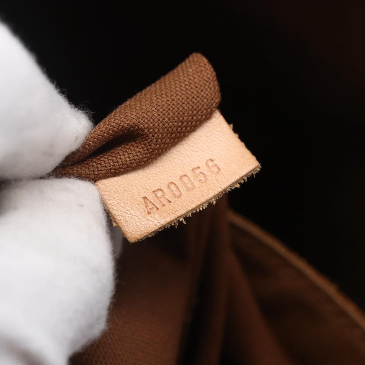 LOUIS VUITTON Monogram Cabas Mezzo Tote Bag M51151 LV Auth bs30880