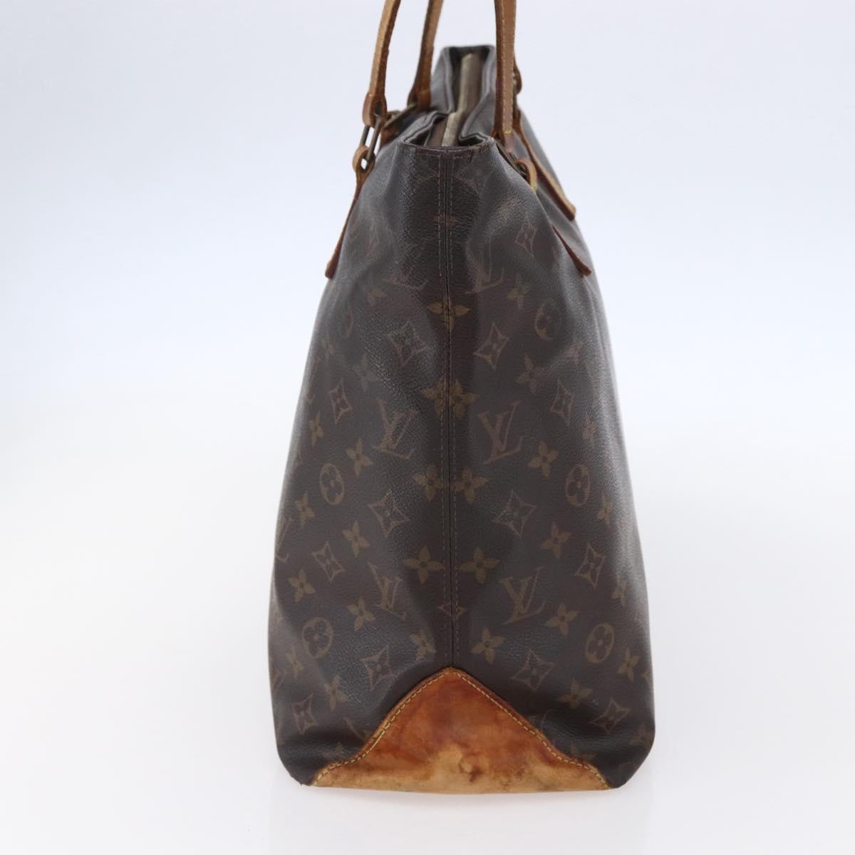 LOUIS VUITTON Monogram Cabas Mezzo Tote Bag M51151 LV Auth bs30880
