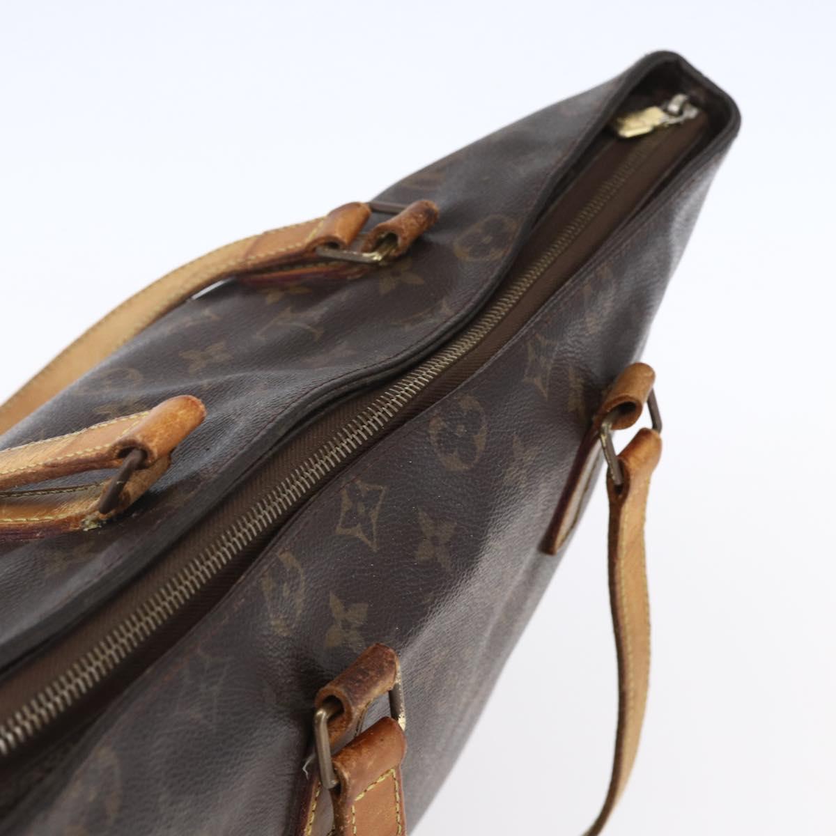 LOUIS VUITTON Monogram Cabas Mezzo Tote Bag M51151 LV Auth bs30880