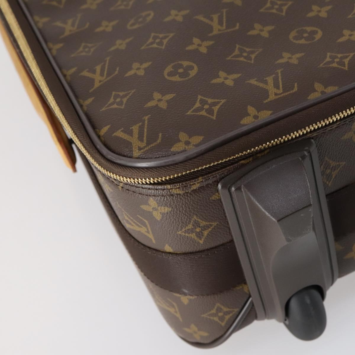 LOUIS VUITTON Monogram Pegas 55 Suitcase M23294 LV Auth bs30886