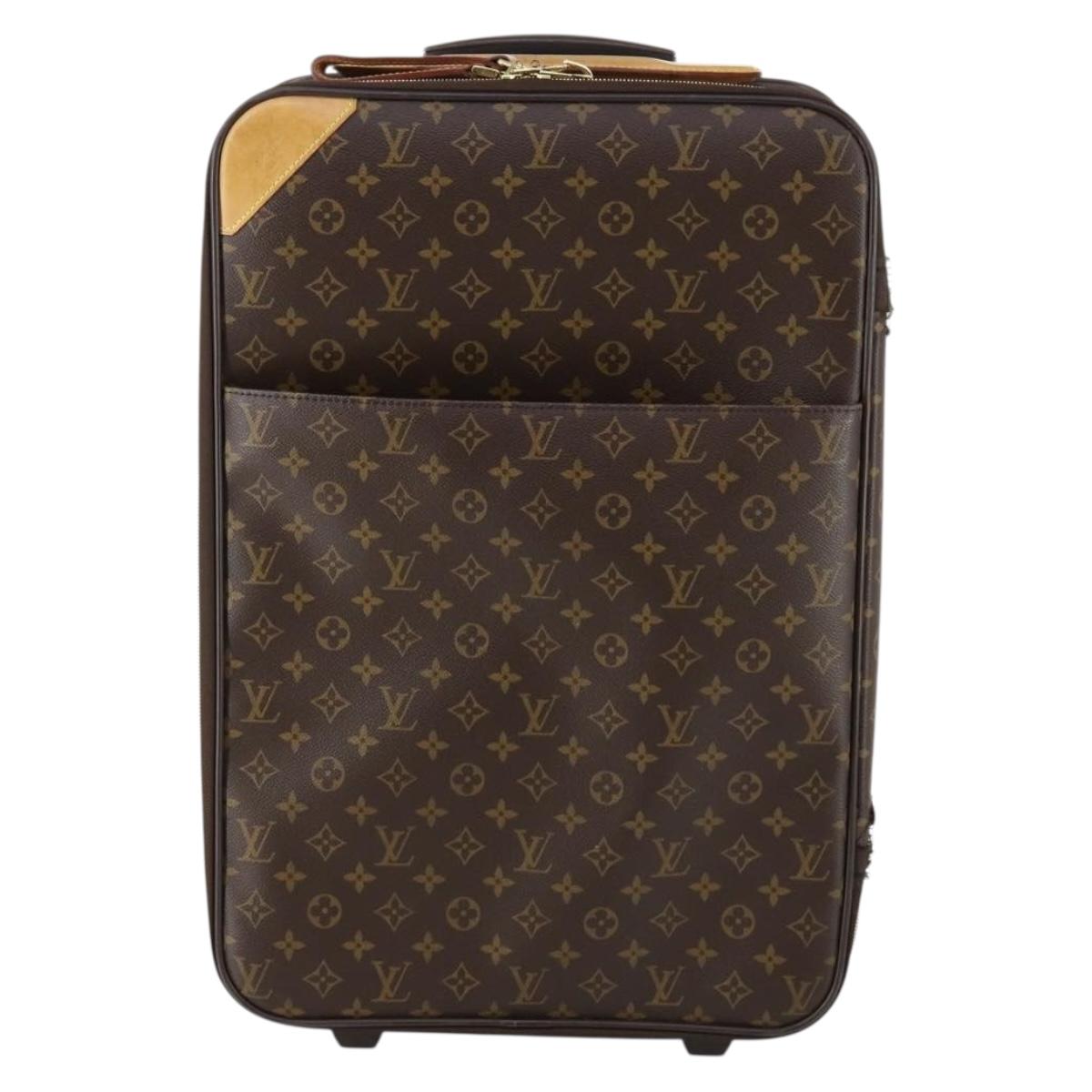 LOUIS VUITTON Monogram Pegas 55 Suitcase M23294 LV Auth bs30886