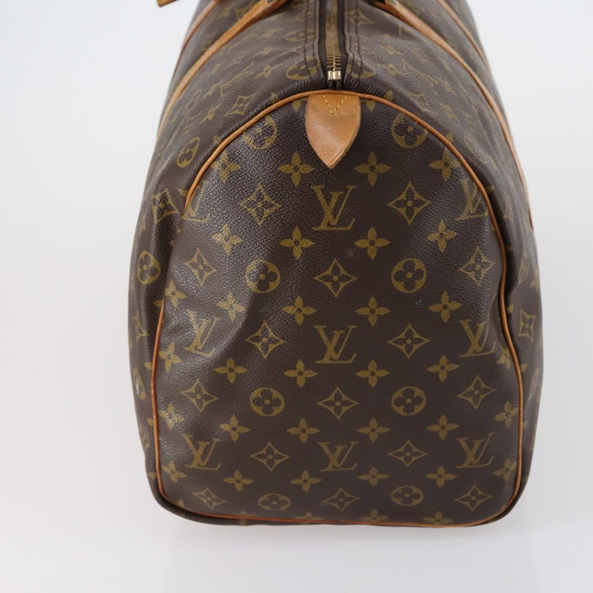 LOUIS VUITTON Monogram Keepall 50 Boston Bag M41426 LV Auth bs30887