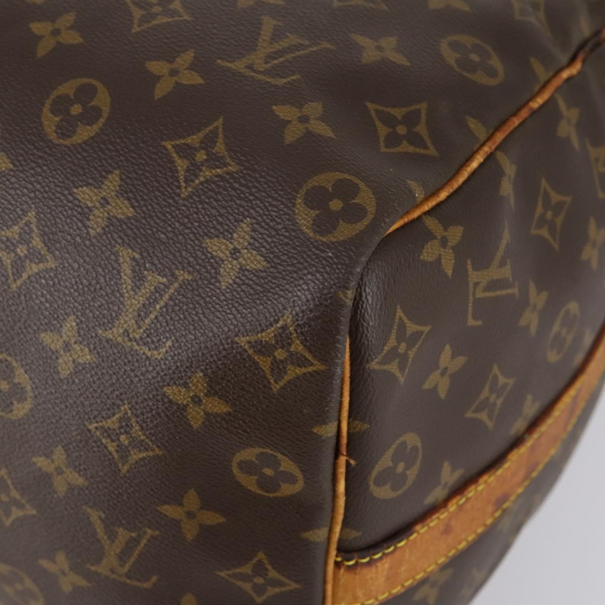 LOUIS VUITTON Monogram Keepall Bandouliere 50 Boston Bag M41416 LV Auth bs30888