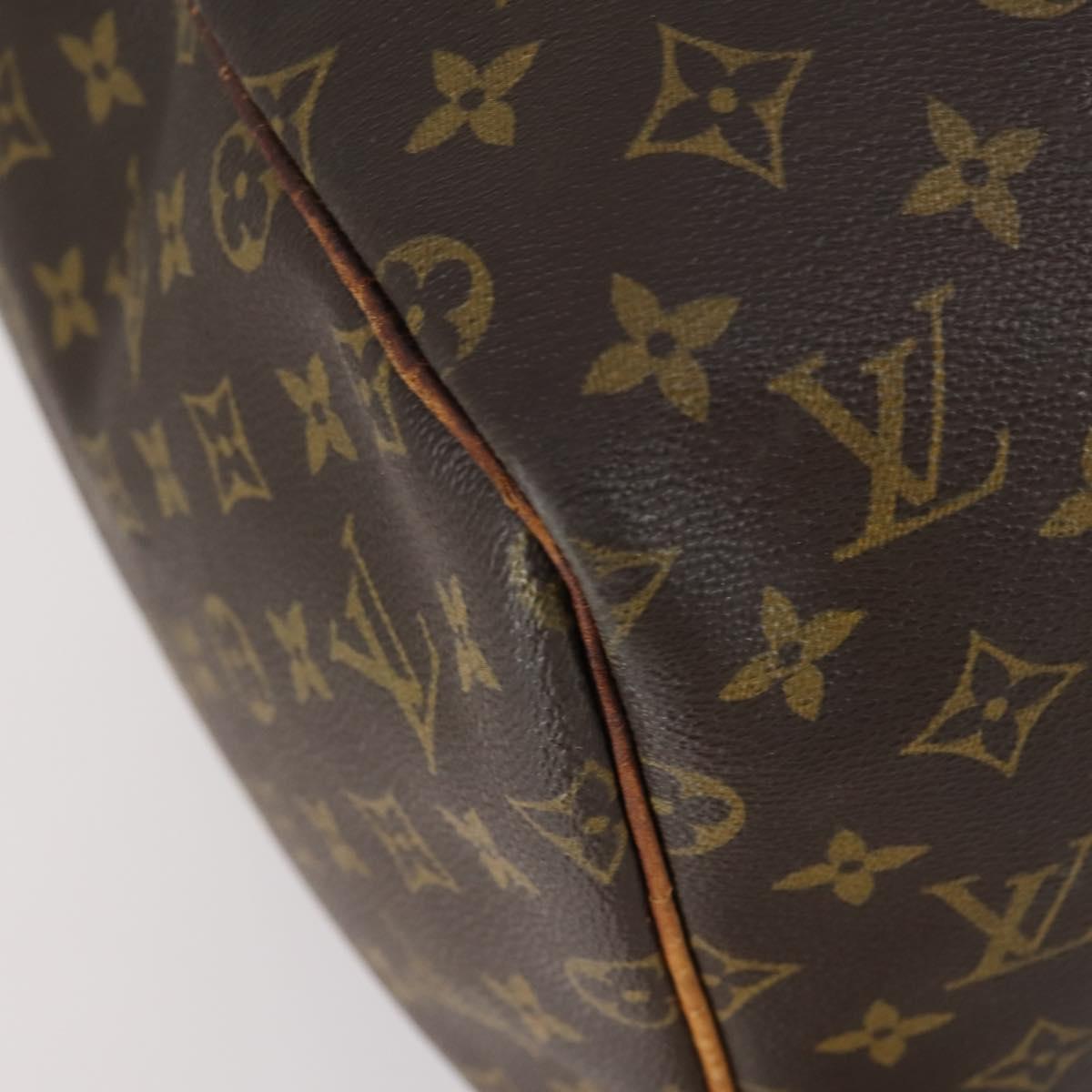 LOUIS VUITTON Monogram Keepall 55 Boston Bag M41424 LV Auth bs30890