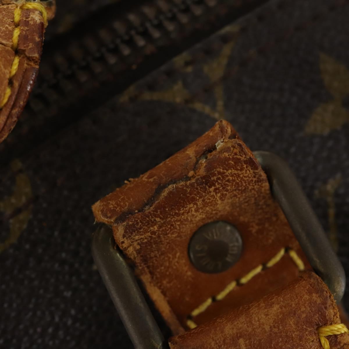 LOUIS VUITTON Monogram Keepall 55 Boston Bag M41424 LV Auth bs30890