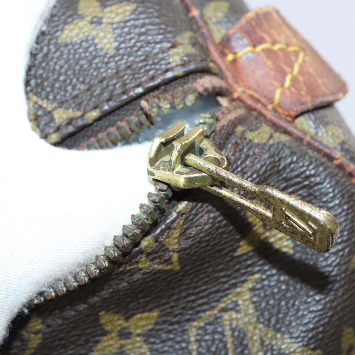 LOUIS VUITTON Monogram Keepall 55 Boston Bag M41424 LV Auth bs30890