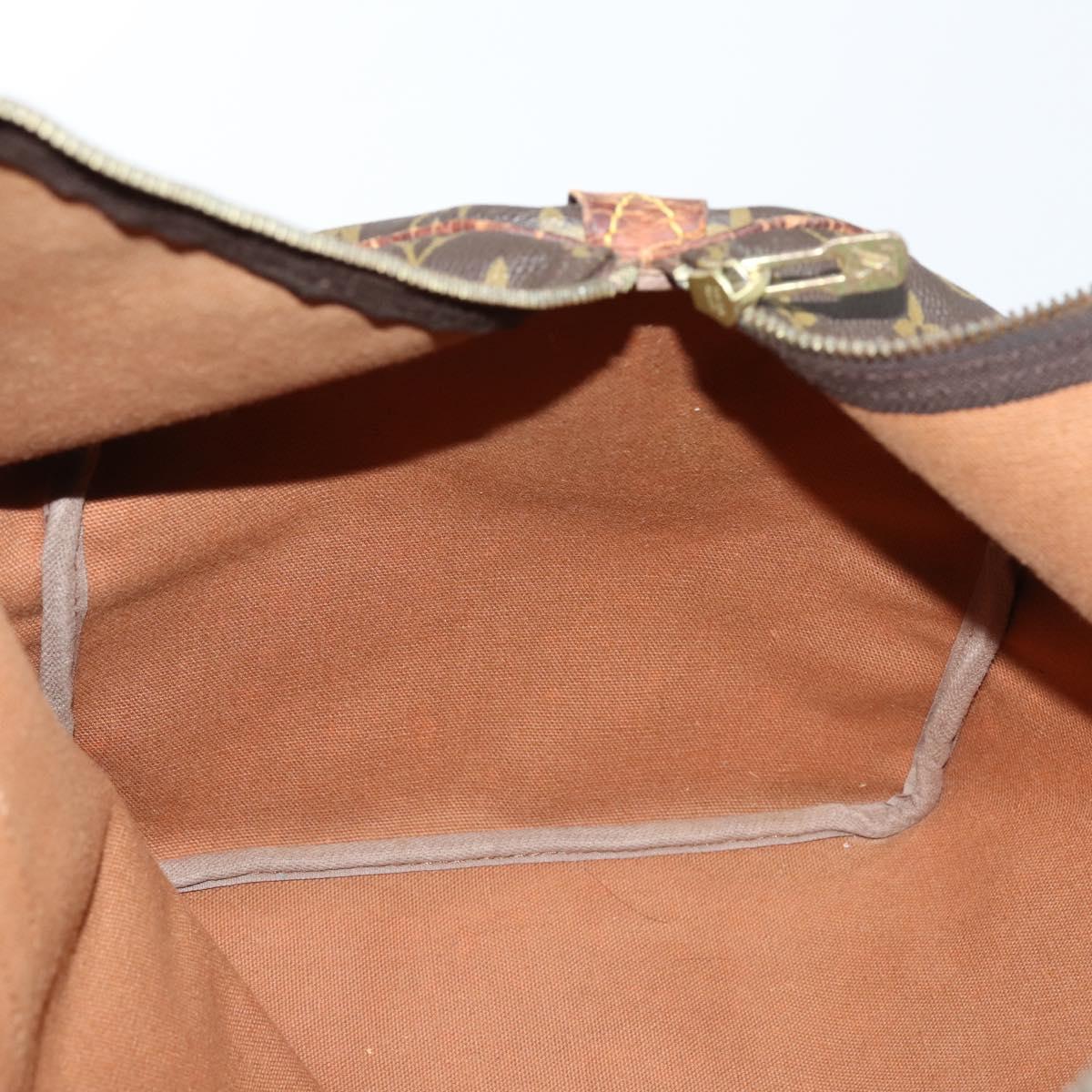 LOUIS VUITTON Monogram Keepall 55 Boston Bag M41424 LV Auth bs30890