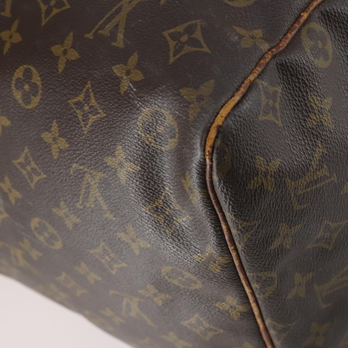 LOUIS VUITTON Monogram Keepall 60 Boston Bag M41422 LV Auth bs30892