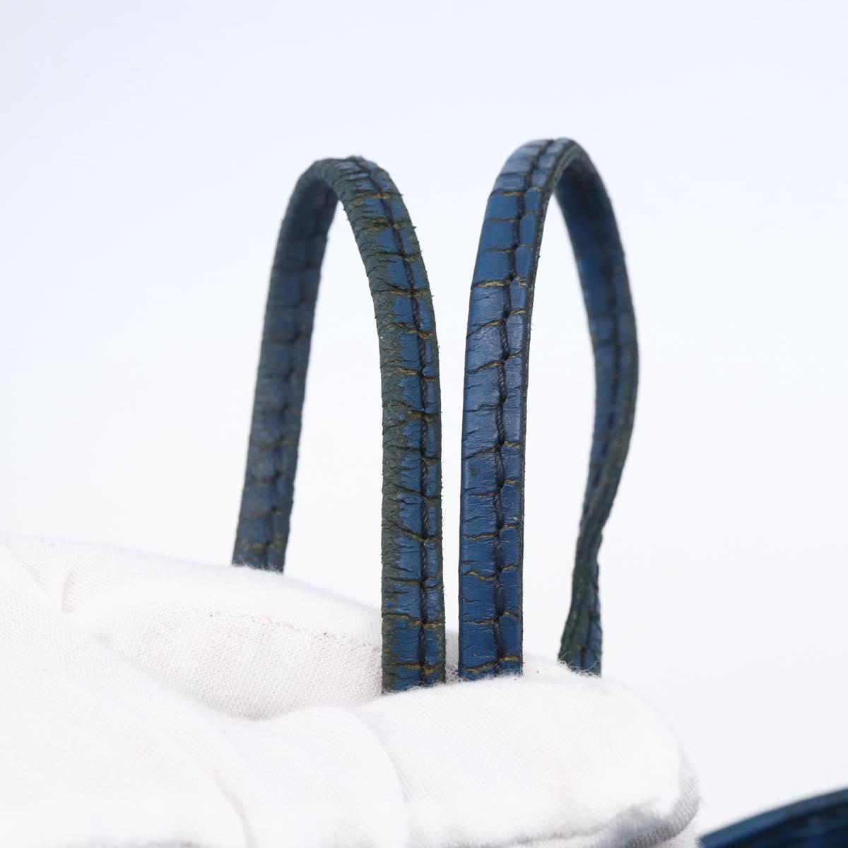 LOUIS VUITTON Epi Noe Shoulder Bag Toledo Blue M44005 LV Auth bs30898