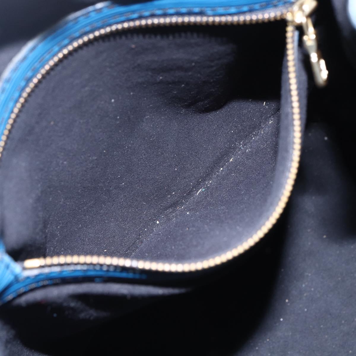 LOUIS VUITTON Epi Noe Shoulder Bag Toledo Blue M44005 LV Auth bs30898