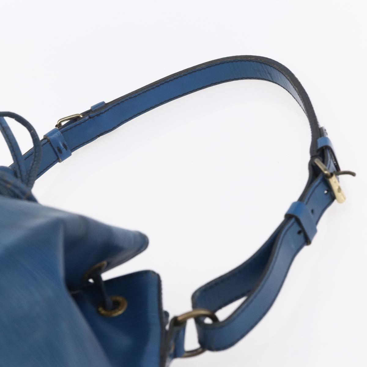 LOUIS VUITTON Epi Noe Shoulder Bag Toledo Blue M44005 LV Auth bs30898