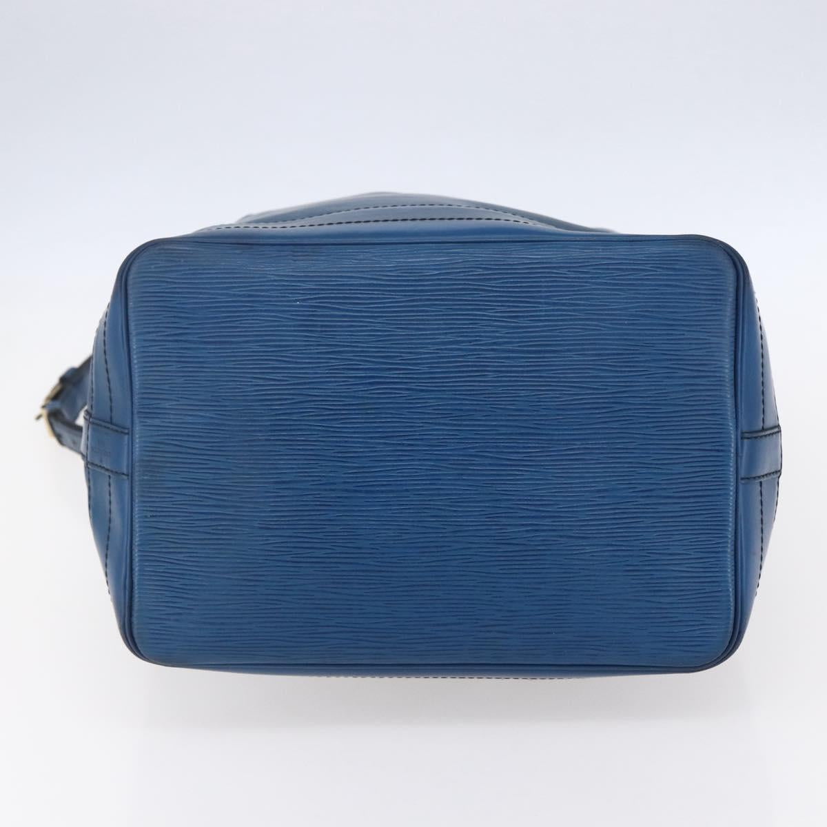 LOUIS VUITTON Epi Noe Shoulder Bag Toledo Blue M44005 LV Auth bs30898