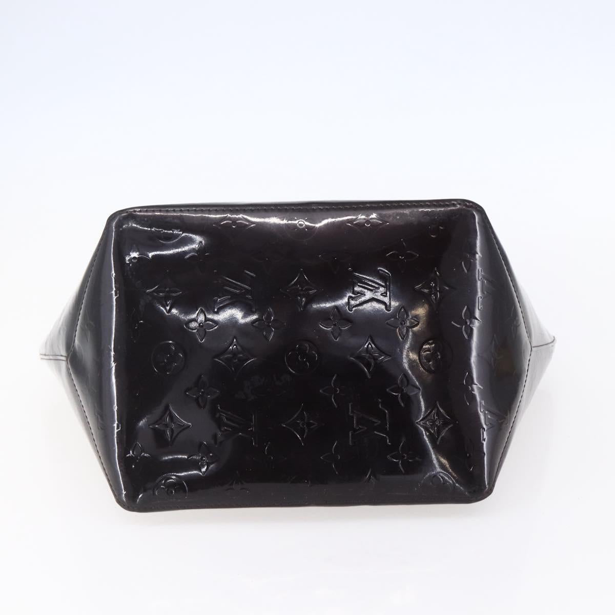 LOUIS VUITTON Monogram Vernis Bellevue PM Hand Bag Amarante M93585 Auth bs30904