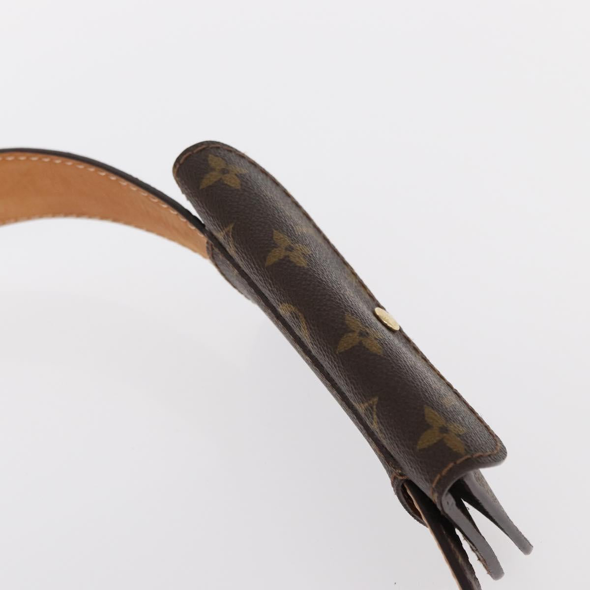 LOUIS VUITTON Monogram Ceinture Pochette Waist Bag M6933U LV Auth bs30908