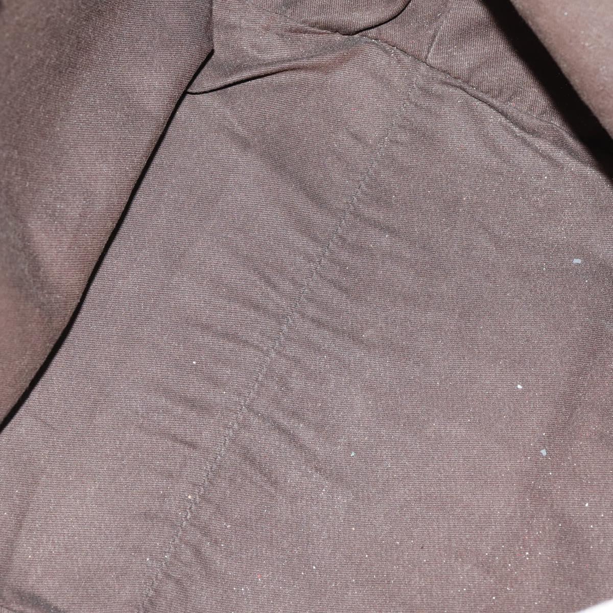 GUCCI GG Canvas Shoulder Bag Leather 3 Set Beige Auth bs30922