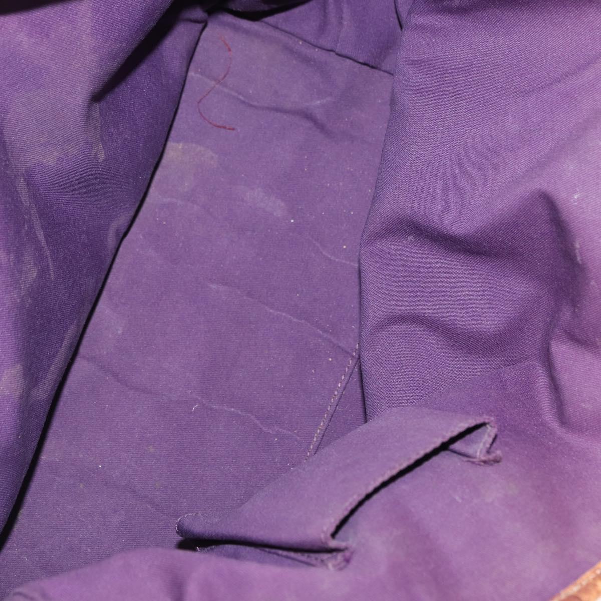 GUCCI GG Canvas Sherry Line Tote Bag Beige Gold 137396 Auth bs30941