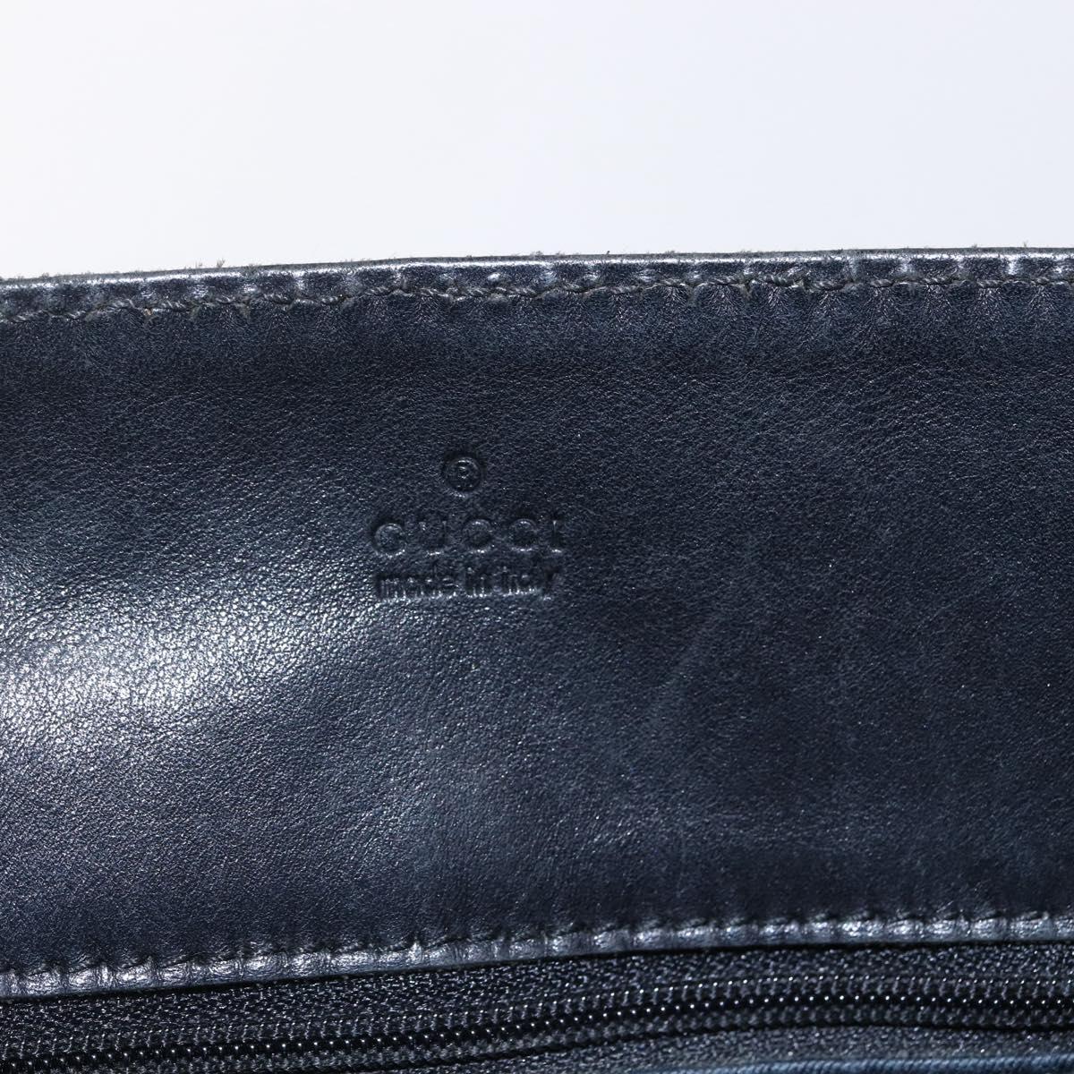 GUCCI GG Canvas Tote Bag Black 101341 Auth bs30942