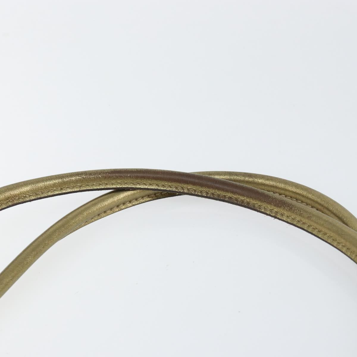 GUCCI GG Crystal Tote Bag Coated Canvas Pink Gold 197953 Auth bs30946