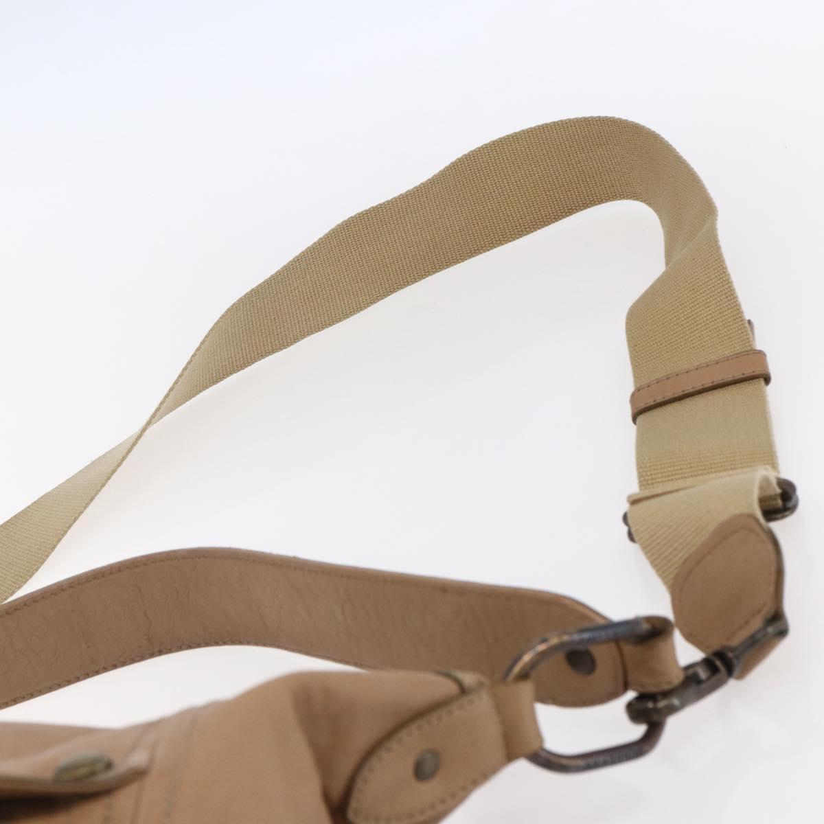 BURBERRY Blue Label Hand Bag Leather 2way Brown Auth bs30982