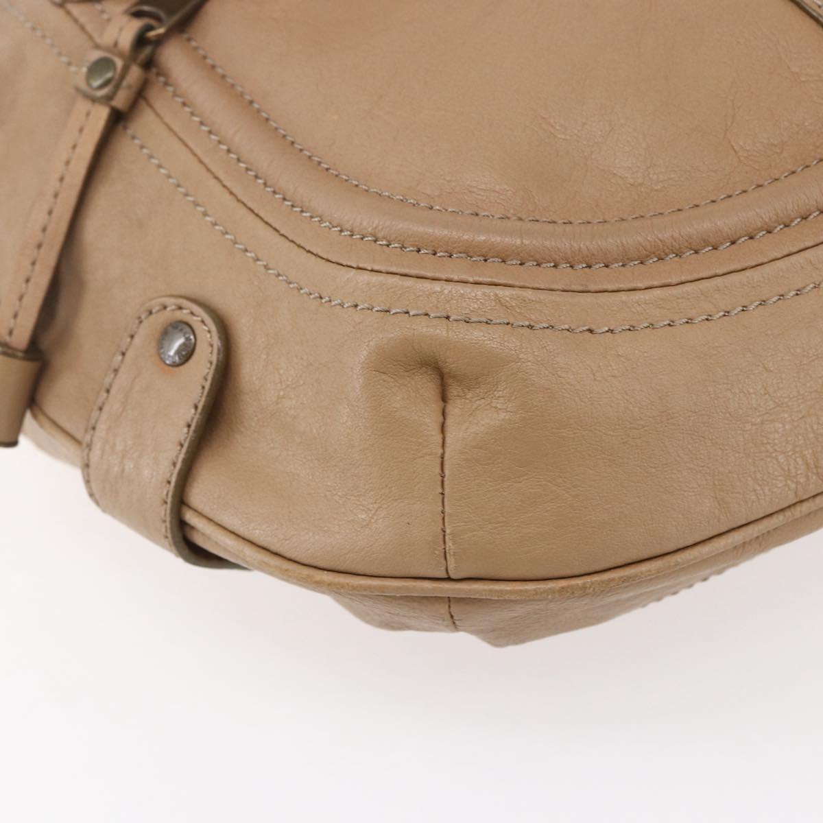 BURBERRY Blue Label Hand Bag Leather 2way Brown Auth bs30982