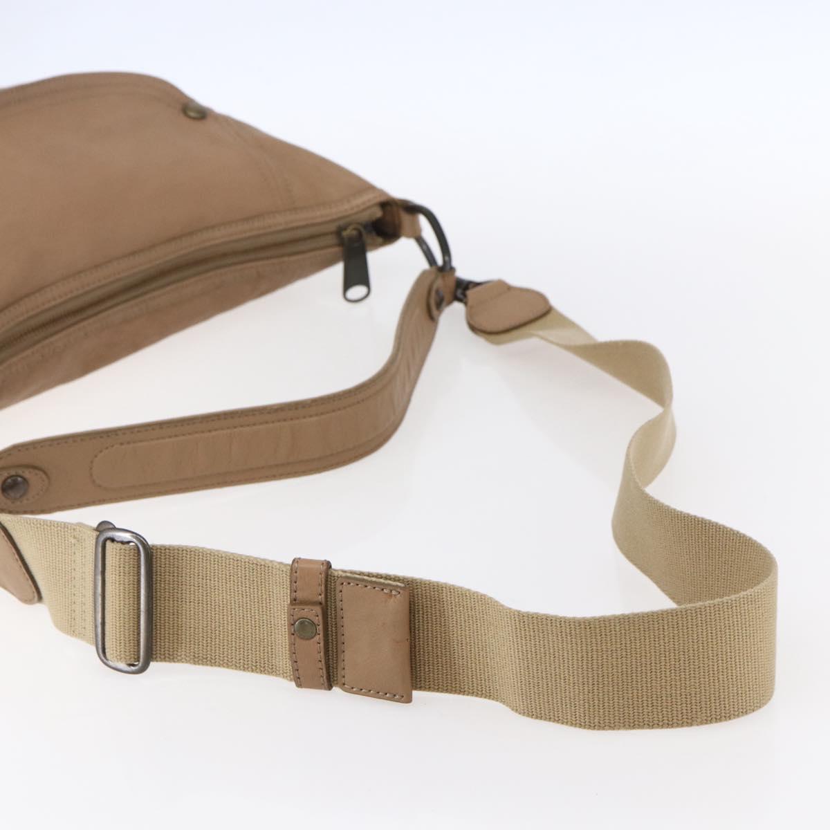 BURBERRY Blue Label Hand Bag Leather 2way Brown Auth bs30982