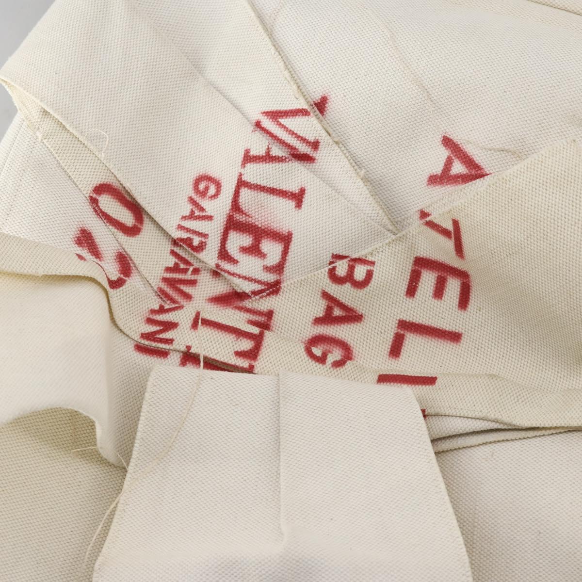VALENTINO Tote Bag Canvas 2way White Auth bs31013