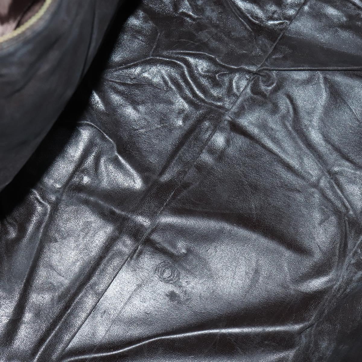 CELINE C Sulky Boston Bag Canvas Brown Gold Auth bs31027