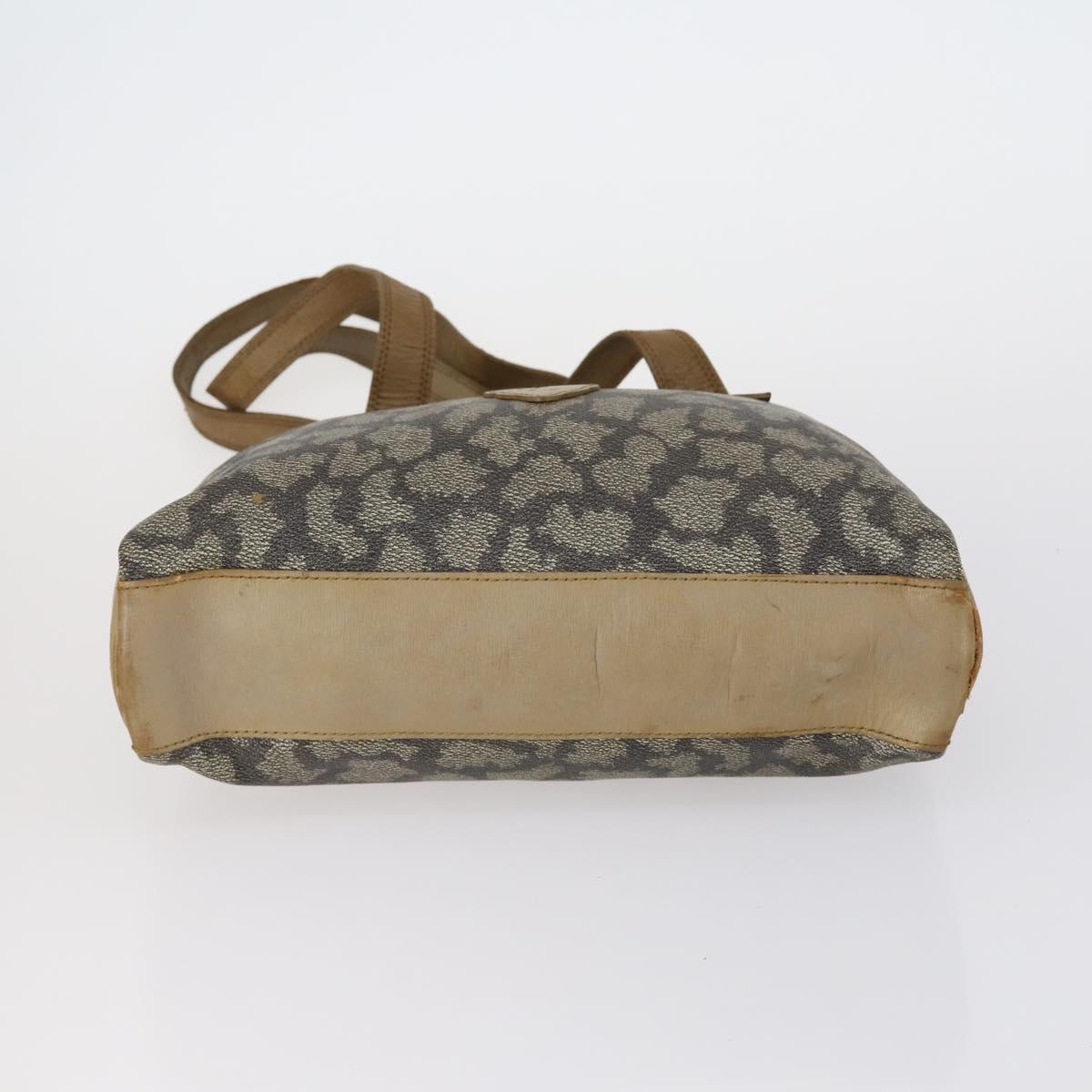 SAINT LAURENT Shoulder Bag Leather 2 Set Red Brown Auth bs31054