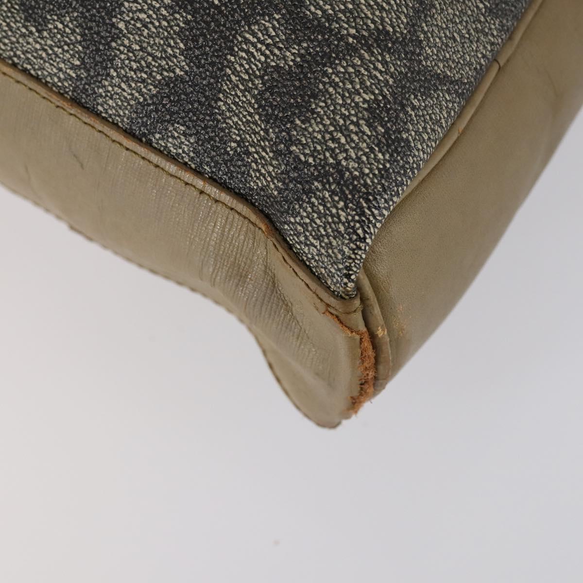 SAINT LAURENT Shoulder Bag Leather 2 Set Red Brown Auth bs31054