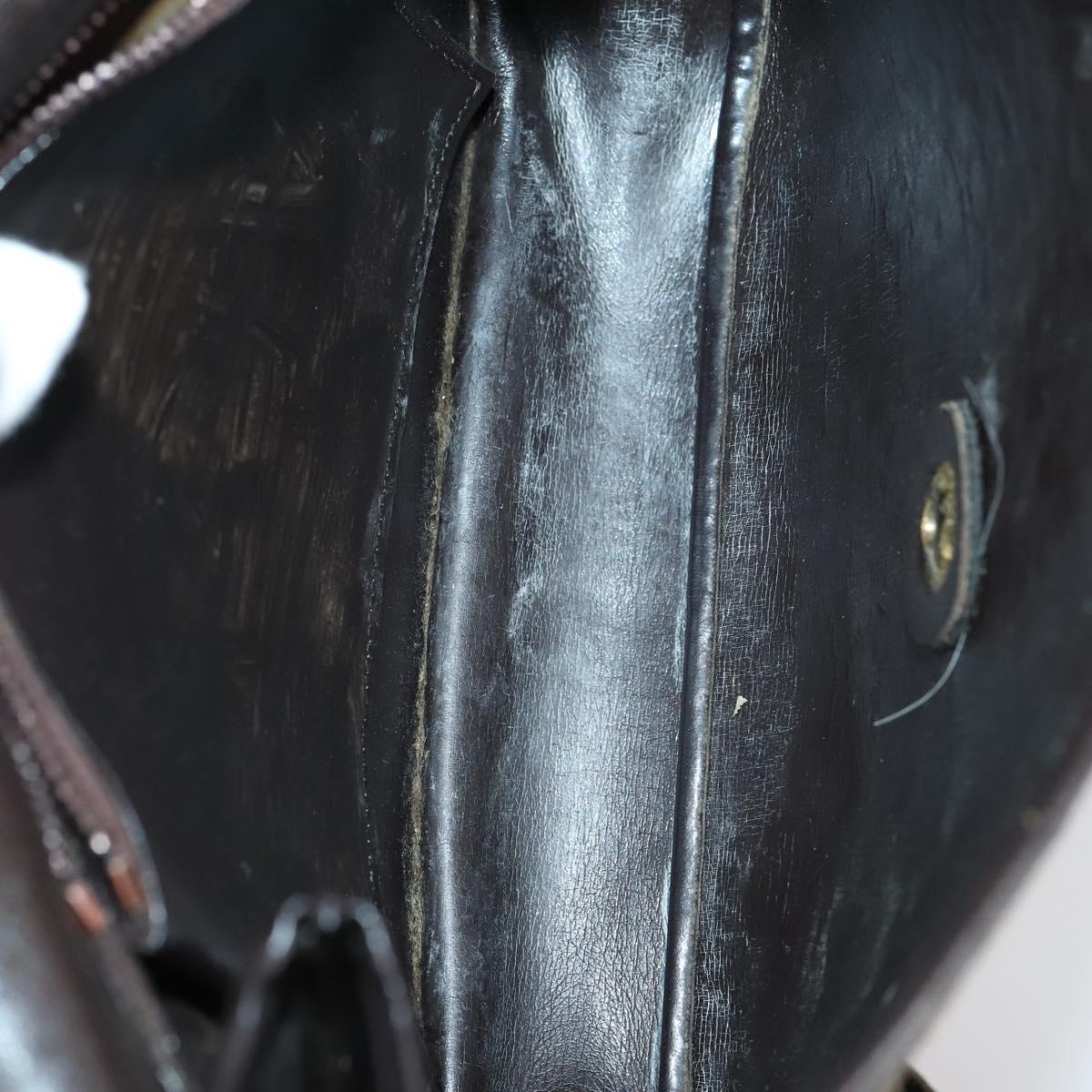 Christian Dior Trotter Canvas Shoulder Bag 2 Set Navy Brown Auth bs31057