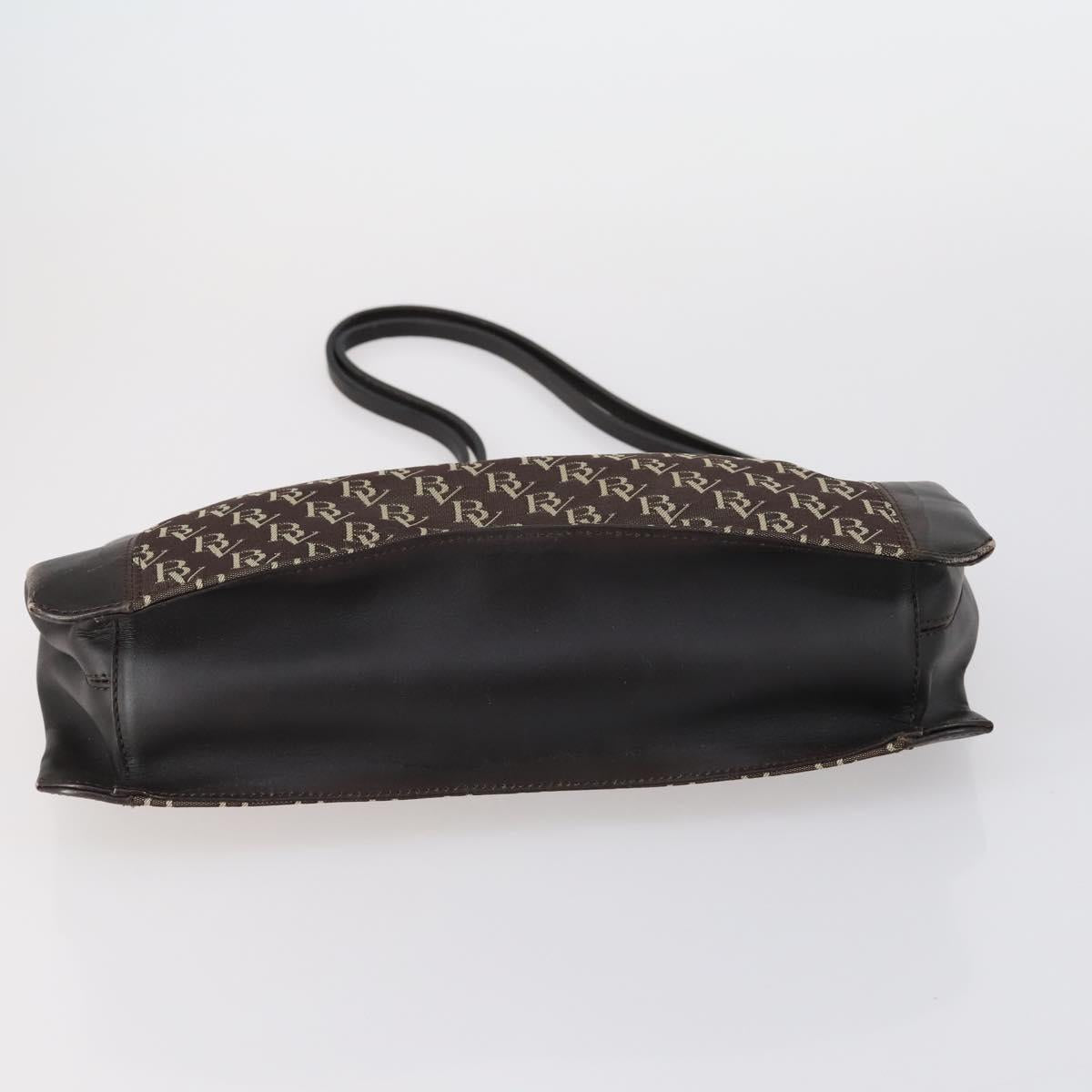 BOTTEGA VENETA Shoulder Bag Canvas 2 Set Beige Brown Auth bs31060