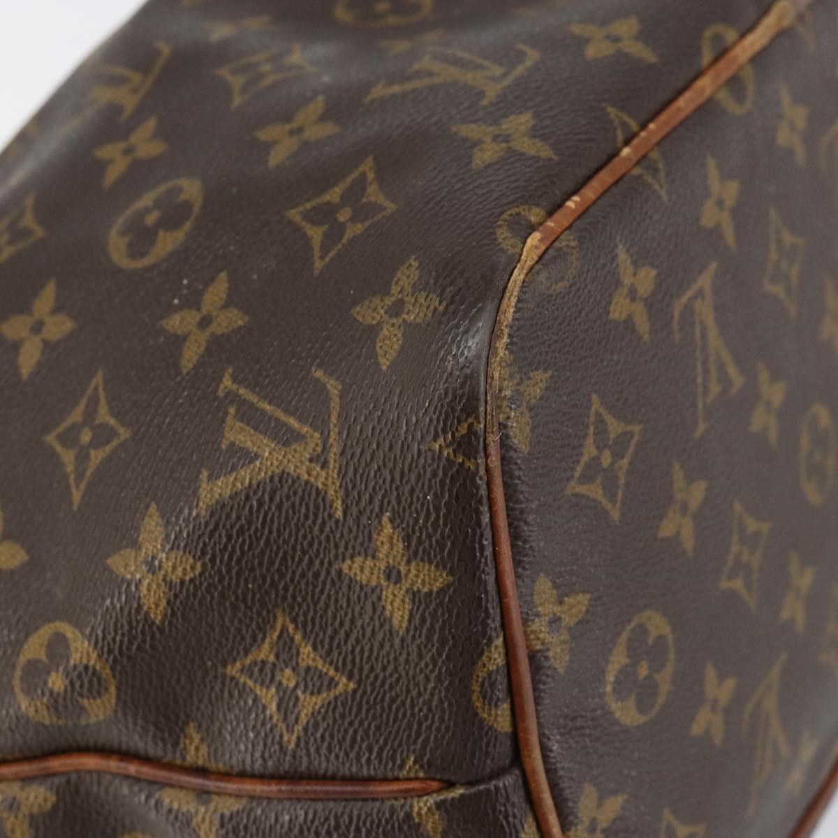 LOUIS VUITTON Monogram Palermo PM Tote Bag M40145 LV Auth bs31063