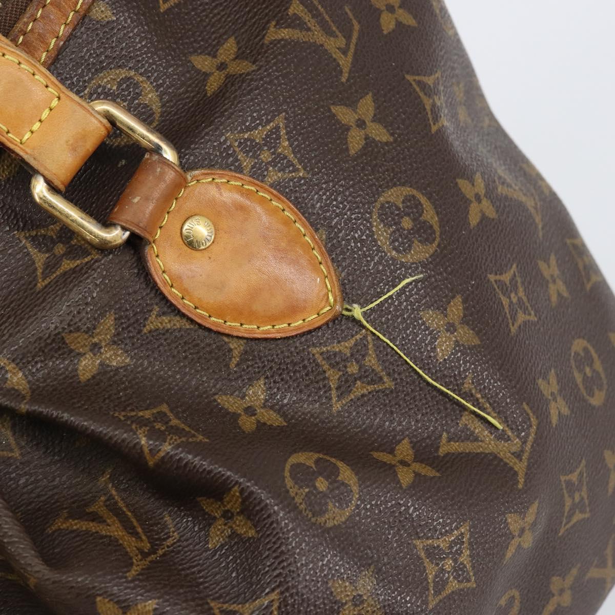 LOUIS VUITTON Monogram Palermo PM Tote Bag M40145 LV Auth bs31063